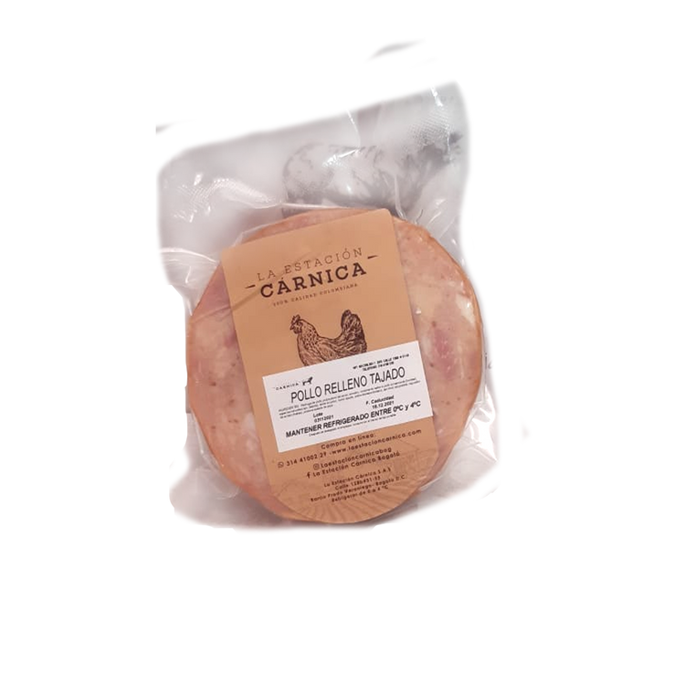 Pollo Relleno Tajado freeshipping - La Estación Cárnica