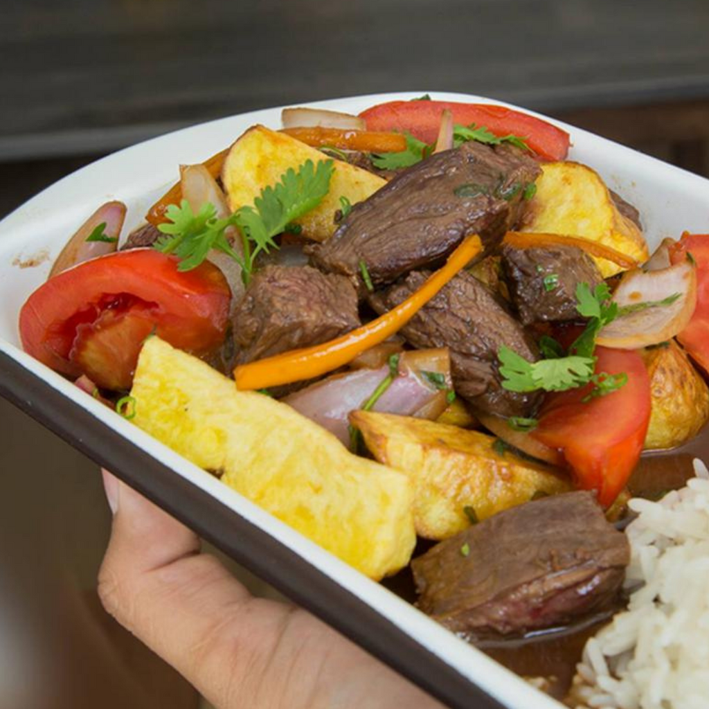 Lomo de res saltado